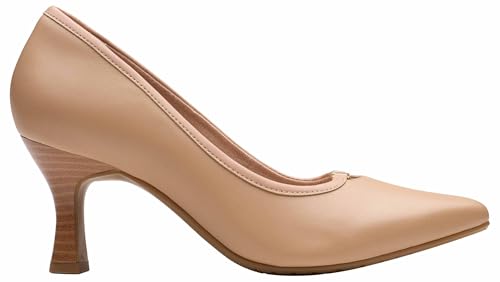Clarks Kataleyna West - Zapatos Deportivos para Mujer, Piel Beige, Talla 5, Piel Beige, 38 EU