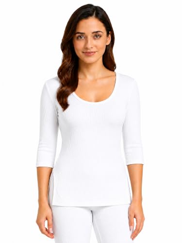 Image of Bodycare Insider Bodyacre Women Round Neck Full Sleeves Vest : High Warmth & Thin Fabric for Optimum Heat Even in Coldest Condition