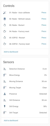 Image of AKAMATIS Human Presence Sensor v2.2 for Home Assistant, mmWave Radar Smart Motion Sensor, Adjustable Sensitivity, WiFi (Seeed C3, External Antenna + LD2410B) (White, 3 Pack (Sensor Only))