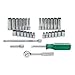 32 Piece 1/4in. Drive SAE/Metric Standard/Deep 6 Point Complete Socket Set