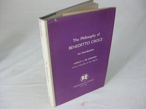 The Philosophy of Benedetto Croce: An Introduction [Unknown] B00005WM6D Book Cover