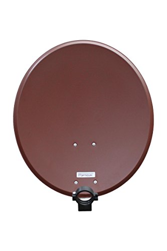 Opticum QA 60 Stahl Satellitenantenne (60 cm) ziegelrot