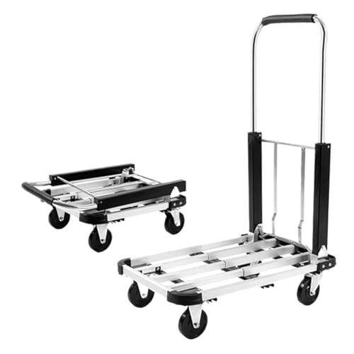 Carretilla plegable para oficina con palanca telescópica miniatura 1