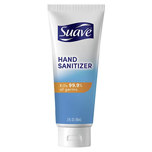 Suave Hand Sanitizer Kills 99.9% of Germs Alcohol Based Antibacterial Hand Sanitizer 3 oz 24 Count