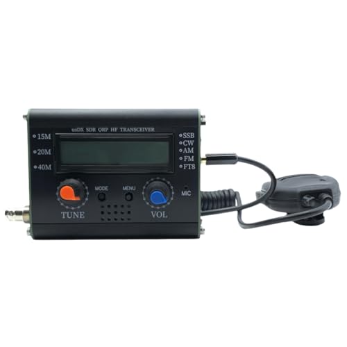 L'alimentatore da 12 V fornisce circa 5 W di uscita PEP SSB massima. Supporto modalità : USB, LSB, CW, AM, FM. Filtro : banda passante 4000, 2500, 1700, 500, 200, 100, 50 Hz. Funzione : controllo automatico del guadagno (AGC), riduzione del rumore (), trigger vocale, trigger vocale Xmit (), attenuatore attenuatore RX (ATT), gate rumore TX, controllo driver TX, controllo volume, dBm/S-meter.