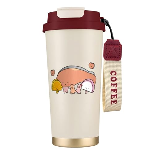 Kirimi����� ���@�r ���� 500ml �R�[�q�[�J�b�v �^��f�M 3way���݌� �X�g���[�t�� ��e�� �L�� �R��Ȃ� �ۗ�ۉ� ������� �A�E�g�h�A �􂢂₷�� �j�����p ??�t �ۉ� �ۗ� Coffee Cup