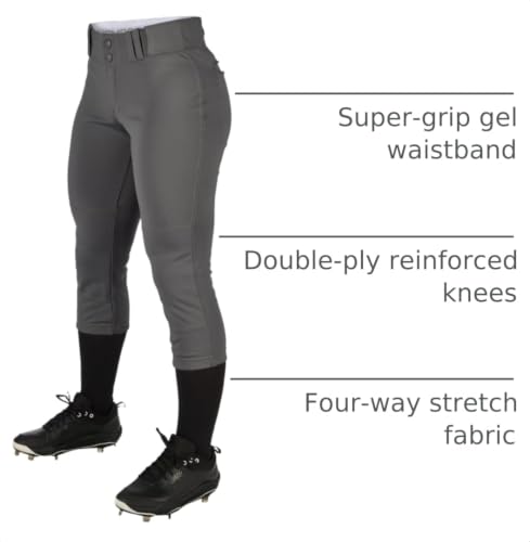 Image of Champro Women's Tournament Traditional Low-Rise Softball Pants