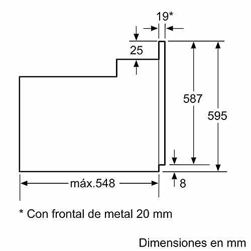 Balay-3HB1000X0-Horno-multifuncion-5-funciones-indicador-luminoso-71-L-60-cm-Inox-Basico-NegroAcero-inoxidable