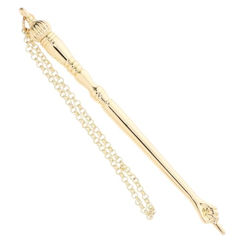 TOVINANNA Vintage Pointer with Chain Elegant Bible Reading Tool for Enhanced Scripture Experience Durable Lightweight Design Present for Tradition Culture