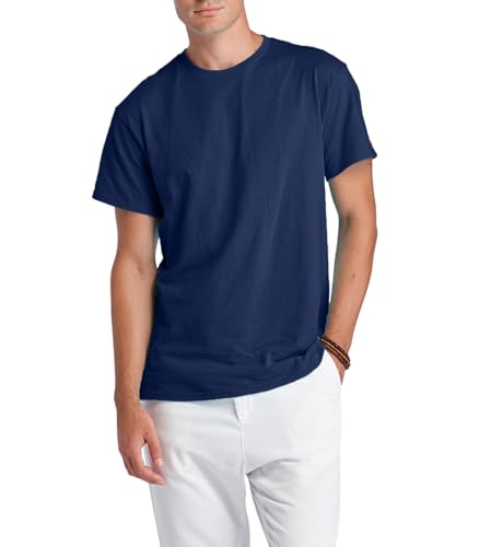 Delta Pro Weight Adult Regular Fit Short Sleeve Tee 2-Pack, Athletic Navy, 4X