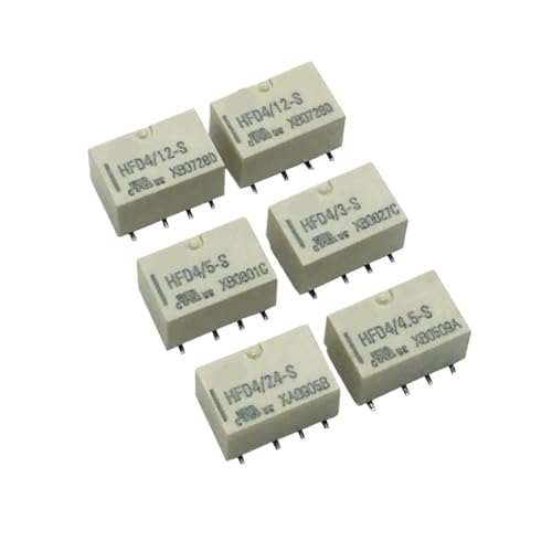 Relais HFD4 5V mini composant électronique 8 broches commutation 2A HFD4-5 - 2
