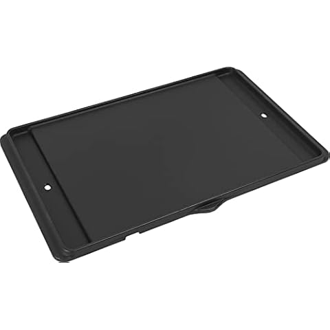 Grill Replacement Parts for Weber Genesis 300 SER, Weber Genesis E-310 E-320 E-330 S-310 S-320 S-330 EP-310 EP-320 EP-330 Accessories, for Reversible Weber Genesis Griddle Insert 7566, Cast Iron,1PC Cover