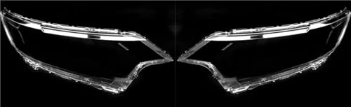 Coque transparente phare avant pour Mitsubishi Outlander 2016-2018 paire