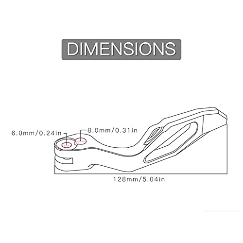 Levier frein stationnement TMAX bloqué ? Solution CNC alu