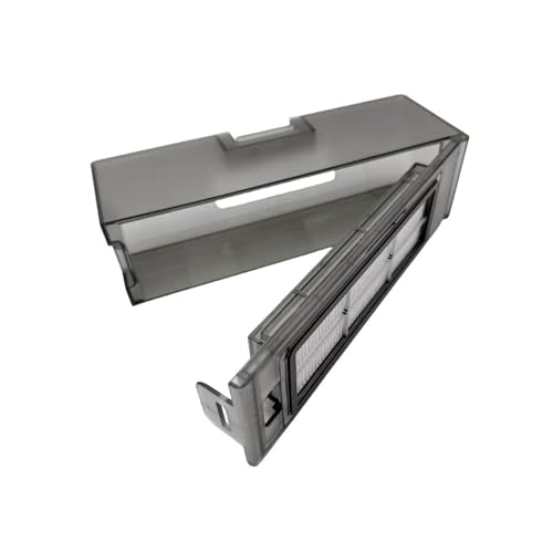 Robot Vacuum Cleaner Dust Box HEPA Filter Spare Parts Optional,Compatible for Xiomi S10+ Mijia B105 Dreame L10s Pro Robot Vacuum Cleaner Accessories(Dustbin with Filter)