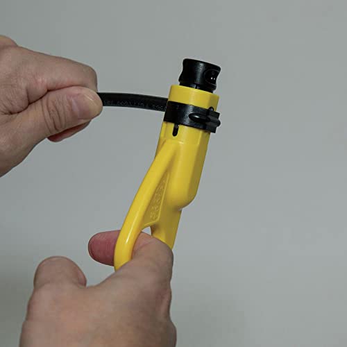 Klein Tools VDV002-818 Coax Install and Test Kit with Crimp Tool, Includes Tester, Stripper and Universal F Connectors