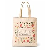 TOTE BAG EN TOILE DE COTON Sac cabas textile conçu pour un usage quotidien, adapté au transport d’objets personnels, documents ou courses légères.