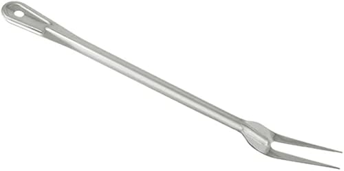 Winco BSFK-18 Tenedor para hilvanar, 18 pulgadas, acero inoxidable