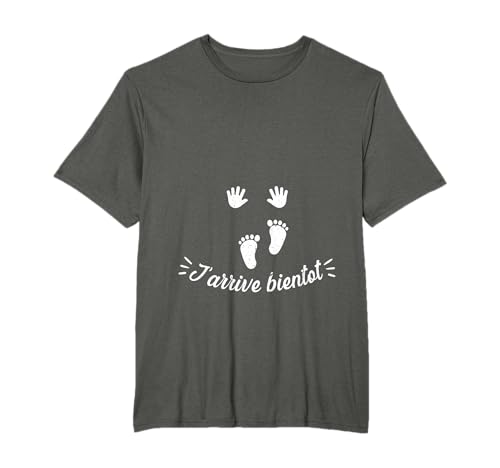 J'arrive bientôt,Future Maman Annonce Grossesse T-Shirt