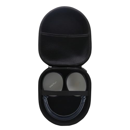 WERJIA 収納ケースと互換性のある EarFun Tune Pro/Wave Pro ワイヤレスヘッドホン用ケース 旅行/収納/保護用