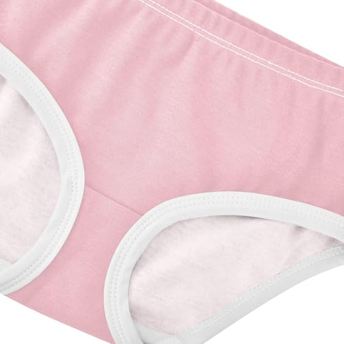 Joisal Toddler Girls Underwear 2t Cotton Cute Panties Girl Fun Briefs Kids Undies Light Pink4