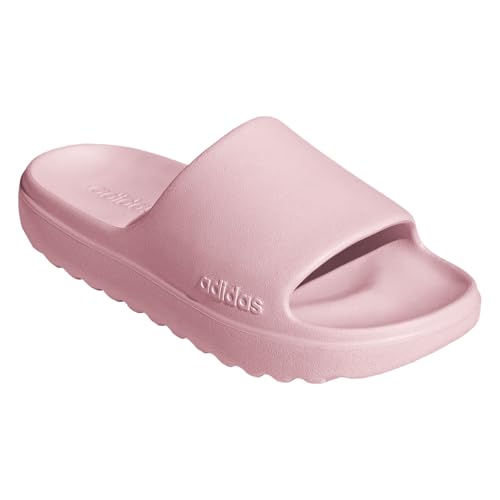 adidas Damen Badeschuhe Badelatschen Poolsandalen Adilette Lumia, Farbe:Rosa, Artikel:-clpink, Schuhgröße:EUR 42