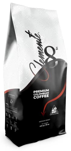 Café Premium Colombiano Clemente 8Th Tostado Medio 454g miniatura 1