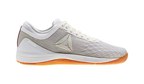 Reebok womens Crossfit Nano 8.0 Flexweave Workout Joggers, White/Classic White/Excellent Red/Blue/Gum, 8.5 US