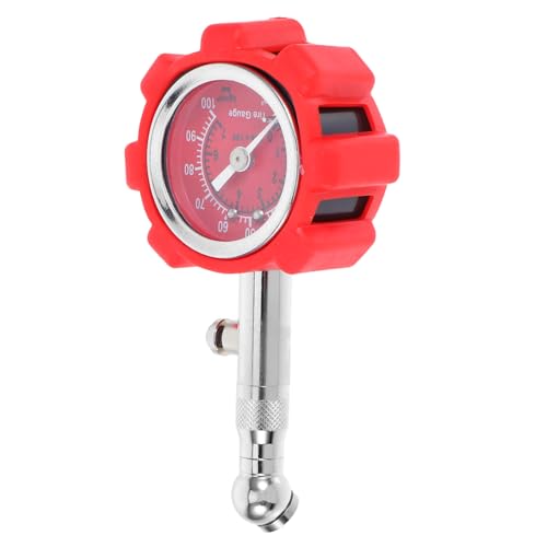 Ciieeo Heavy Duty Tire Pressure Gauge Metal Pressure Measuring Pen for Trucks Atvs Portable Car Accessory