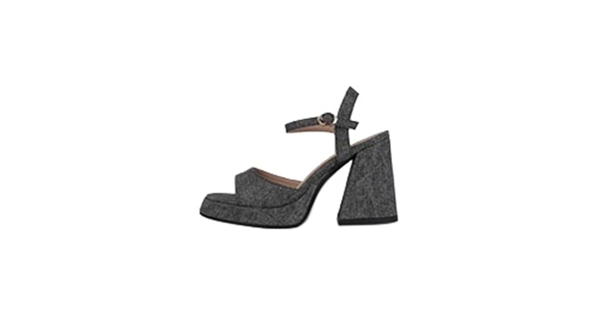 ぐるぐる Amazon.com | YCLUCHENG Chunky Block Platform Heels for Women