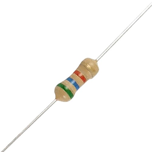 Image of INVENTO 50Pcs 1.5K Ohm Carbon Film Resistor 1 /4 W Resistance 0.25 Watt 250mW 5% Tolerance For DIY