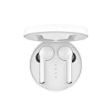 SSCEEL TW40 TWS Auriculares inalámbricos Bluetooth, Auriculares estéreo Deportivos con reducción de Ruido de Auriculares, Auriculares inalámbricos táctiles Bluetooth para Sistemas iOS y Android,