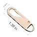 Zipper Pulls，4 PCS Metal Zipper Handle Replacement,Detachable Zipper Pull Tabs Fix for Luggage, Suitcases, Backpacks, Jackets, Purses, Handbags(2 Gold,2 Siver)