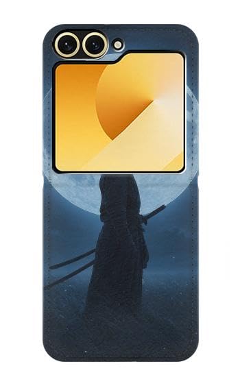 Housse Samsung Galaxy Z Flip 6 et Flip 7 FE - Style Samouraï en Cuir