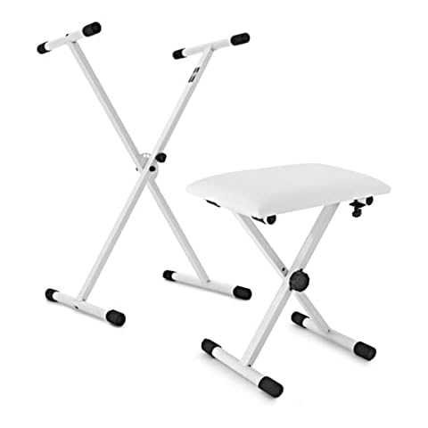 Height Adjustable Keyboard Stand and Stool Set Cover