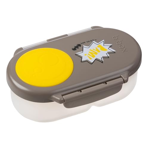 Image of b.box Batman Snack Box, Snack Containers for Kids, Kids Lunch Box