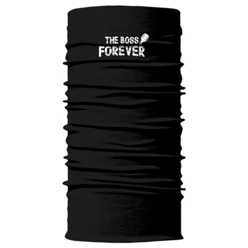 ShopINess Pañuelo Bandana para Fans de Bruce Braga Cuello Multifuncional Unisex Accesorios de Música Rock The Boss (The Boss Forever) - imagen 3