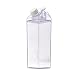 Hemoton 500 ML Bouteilles de Lait Clair Lait Eau Boisson Tasse de Stockage Bouteille Bouteille de Jus en Plastique pour Camping en Plein Air Escalade Voyage 3 Pièces