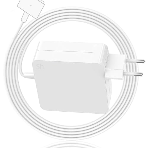 45W T Tip Cargador Compatible con MacBook Air 11 y 13 Pulgadas (2012, 2013, 2014, 2015, 2017), Adaptador de Repuesto para Modelos A1435 A1436 A1465 A1466