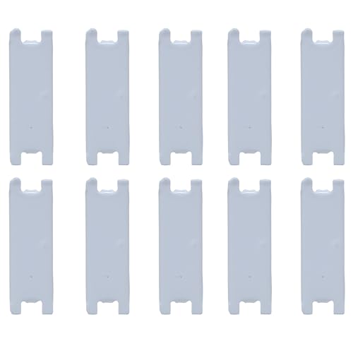 Metal Consumer Unit Blanks, White, Steel, Universal Fit, Single Module (10)