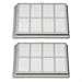 Reusable H13 HEPA Filter for BOSCH BBZ8SF1 and For SIEMENS VZ54000 Vacuum Cleaners Supporting Multiple Cleaning Cycles Without Loss of Efficiency (2 PACK)