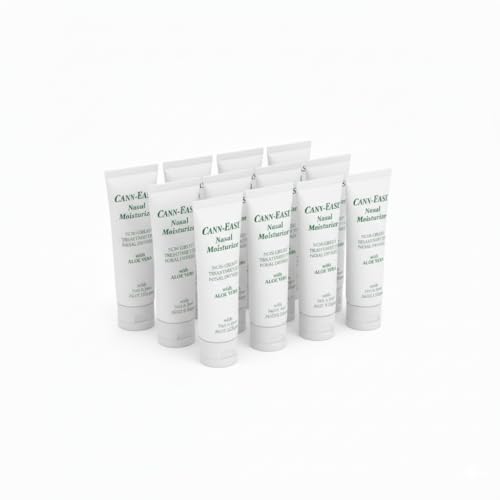 Image of Main Clinic Supply Cann-Ease Nasal Moisturizer Gel | for Dry Nostrils, CPAP & Oxygen Comfort Support, Aloe Vera & Hydration Care | Pack of 12