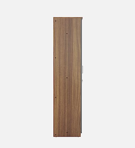 Image of COUCH CULTURE Adona Engineered Wood Wardrobe Almirah for Clothes with 1 Door | Storage Organizer | Storage Cabinet for Kitchen | Multipurpose Almirah for Bedroom, Living Room | 1 Year Warranty - Grey