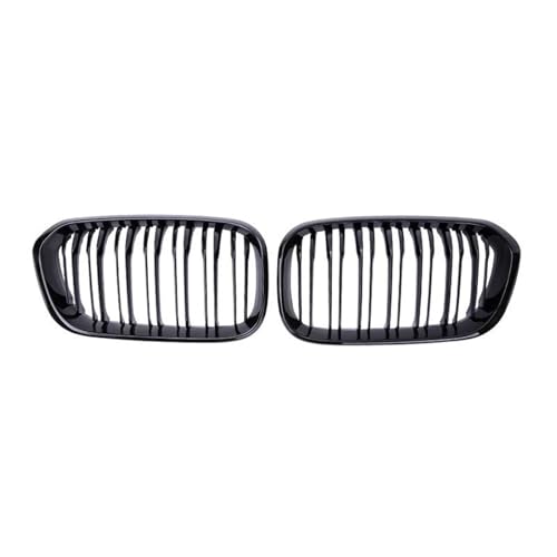 Grilles de pare-chocs avant BMW F20 F21 pour modèles 2015 à 2017 noir laqué