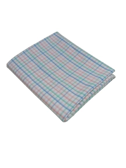 krisdee Unstitched Pure Cotton Shirt Material For Men Checkered-picture-39