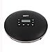 Produktbild Portable Audio CD-Player mit LCD-Display mit Kopfhörerbuchse USB Support AZZ/Rock/Classic Sound-Musik genießt für Home & Travel,Schwarz