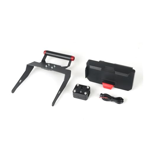 Support téléphone moto ADV350 pour fixer un GPS sans masquer le compteur