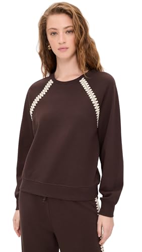 Amazon.com: Z SUPPLY Women's All Around Sweatshirt, Chocolate