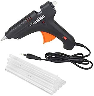 Aadvay 100W Black Hot Melt Glue Gun with 10 Glue Sticks, Size - 11MM x 20CM