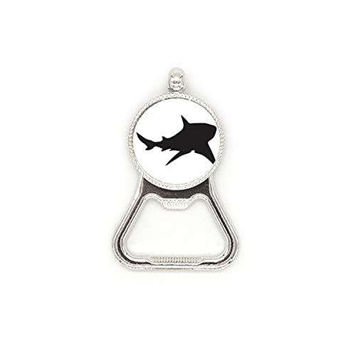 Décapsuleur bière requin noir en acier inoxydable incassable